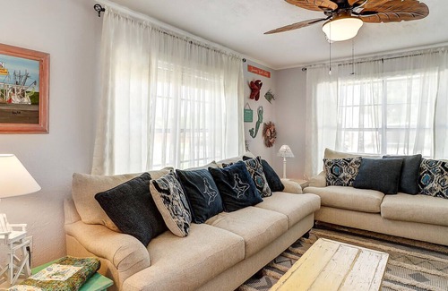 Rockport Cottage | Quaint 1950's coastal cottage within walking distance to Rockport Beach!