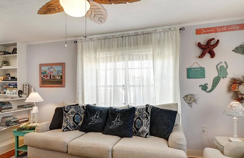 Rockport Cottage | Quaint 1950's coastal cottage within walking distance to Rockport Beach!