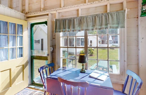 Moultonborough Cottage | Quaint cottage with lake views, firepit, swim raft, community beach & dock