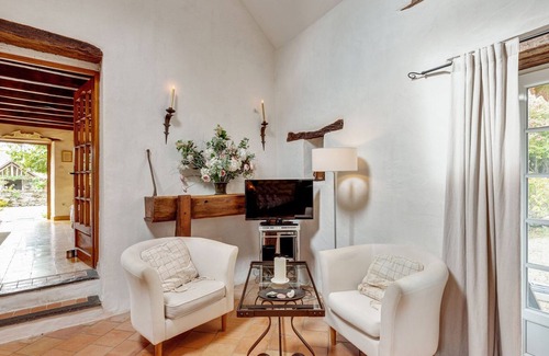 Saint-Laurent-des-Mortiers House | Quaint Holiday Home in Loire France with Garden