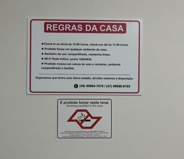 Primeiro de Maio House | Quarto privativo em Brusque próximo ao hospital e centro