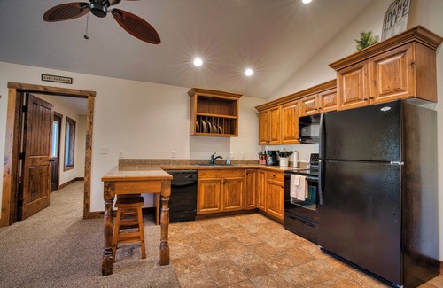 Island Park Cabin | Queen Suite at Ponds Lodge Cabin 31 Unit 4