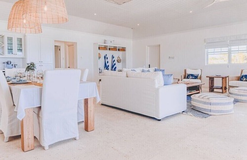 Silver Sands House | Queens 3-Beachfront Villa - Swimming pool, staff