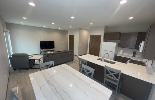 Spirit Lake Condo | Quiet 2 BR condo Spirit Lake. Minutes from Arnolds Park, Okoboji, Spirit Lake E