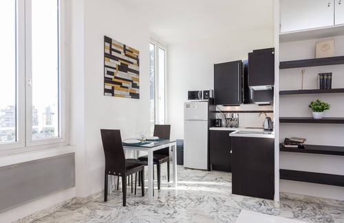 Cimiez Apartment | Quiet and open view, 1 Bdr with Swimming Pool & Garage