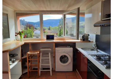 Riviere-sur-Tarn Apartment | Quiet apartment/garden/teleworking position