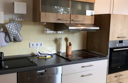 Bad Eilsen Apartment | Quiet apartment and fantastic distant view of the Weserbergland