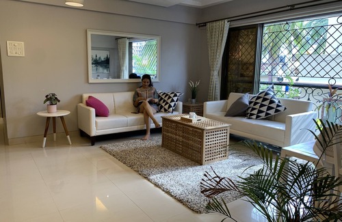 Prabhadevi Apartment | ✪Quiet Bandra 3 bedroom ✪Balconies✪Walk to Ocean✪