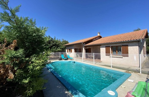 Mercurol-Veaunes House | Quiet, bright detached house with private pool