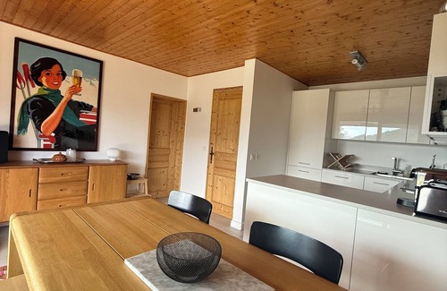 Saint-Jean-de-Sixt Ski Chalet | Quiet chalet facing Beauregard