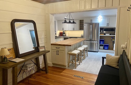 Roseland House | Quiet farmhouse with pond, trails, hot tub, close to skiing and breweries