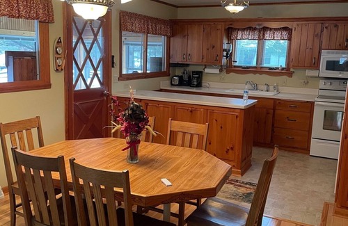 Neshkoro House | Quiet Lake with Kayaks and Direct Beach Access!