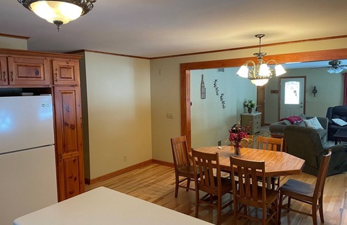 Neshkoro House | Quiet Lake with Kayaks and Direct Beach Access!