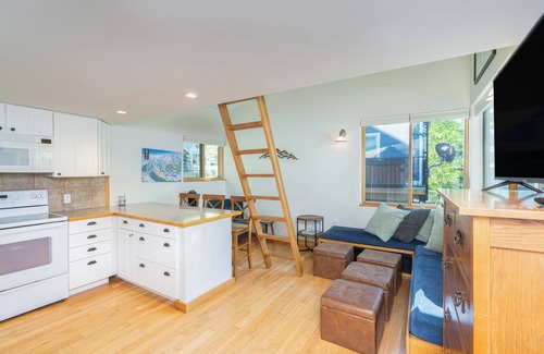 Telluride Condo | Quiet Lofted Studio at Tomboy Lodge