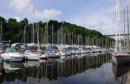 Saint-Brieuc Apartment | Quiet neighborhood on the marina and GR34