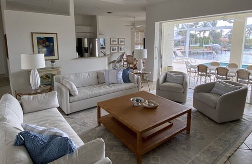 Royal Harbor House | Quiet Old Naples waterfront house with dock Walk or bike to town