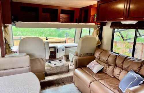 Rainier Valley House | Quiet Peaceful Backyard Class-A RV Near Airport