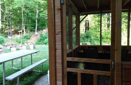 New Portland Cabin | Quiet rural Maine cabin near Bigelow Preserve, Flagstaff Lake and Sugarloaf