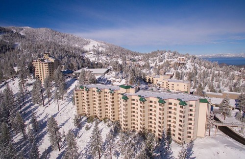Tahoe Village Villa | Quiet + Spacious Villa with Pool + Hot Tub Access!