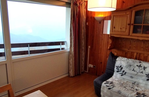 Prapoutel Apartment | Quiet studio cabin in Adrets-Prapoutel, 4 pers, 350 m from ESF
