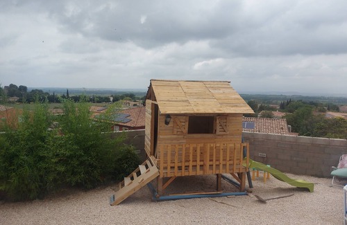 Douzens House | Quiet villa with its jacuzzi located between the city of Carcassonne and the beach.