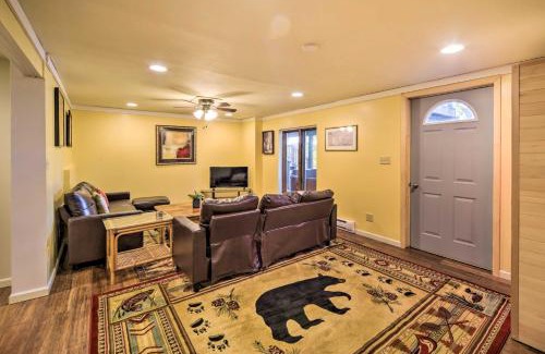 Dresser House | Quiet Waterfront Round Lake Home with Hot Tub