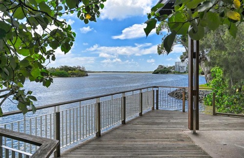 Maroochydore Apartment | Quiet Waters Riverfront Escape