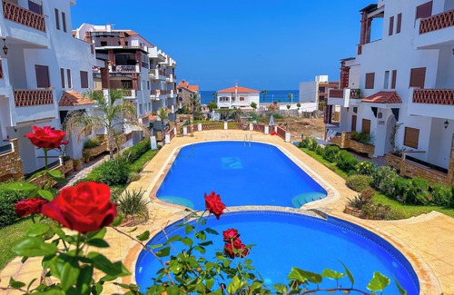 Oued Laou Apartment | Résidence Al Kassaba - Beach & Pool