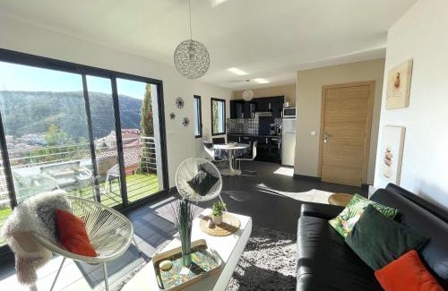 Cerbere Apartment | Résidence Costa Vermella, vue mer et montagne au calme