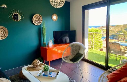 Cerbere Apartment | Résidence Costa Vermella, vue mer et montagne au calme
