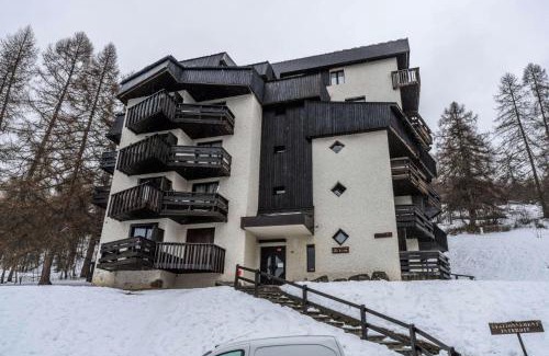 Les Orres Apartment | Résidence Les Ecrins - Studio au calme vue sur la forêt de Mélèzes 1650 MAE-9594