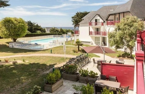 Le Pouliguen Apartment | Résidence Pierre & Vacances Premium Le Domaine de Cramphore**** - Apartment for 4 people - 1 bedroom - Terrace or balcony - Sea view