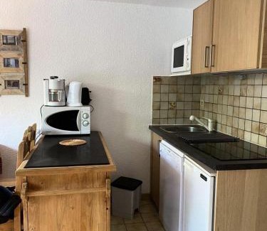 Valloire Apartment | Résidence Rochechateau - Studio cabine 4 personnes 2 exposé Ouest MAE-4234