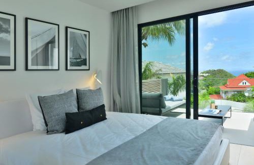 Merlette Apartment | Rêve de Saint Barth - Vue Mer - Piscine Chauffée & Jacuzzi