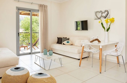 Parga Apartment | R 1181 Olivia Apartment with Marvellous view of the Pool or the Garden