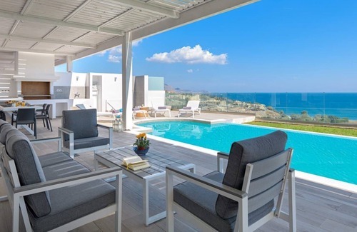 Vlicha Villa | R 1216 Adonis’s’ Villa Nissos With Break Fast, Sea view & Outdoor Jacuzzi