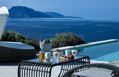Karpathos Villa | R 561 Infinity Villa with Private Pool Air Con Free WIFI