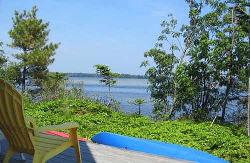 East Side of Ragged Island Cabin | Ragged Island Retreat: A Secluded Oceanfront Paradise