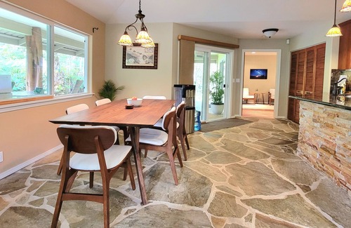 Royal Hawaiian Estates House | Rainforest Retreat w/Outdoor Fireplace & Hot Tub