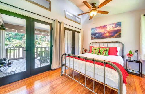 Volcano House | Rainforest Stay with Hot Tub Less Than 3 Mi to Natl Park!