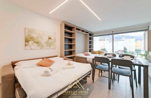 Bellinzona Apartment | Rame Loft per 4 Persone a Bellinzona -By EasyLife Swiss