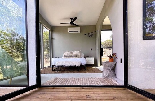 Oatmeal House | Rame Modern Treetop Villa with Dip Pool & Rope Bridge