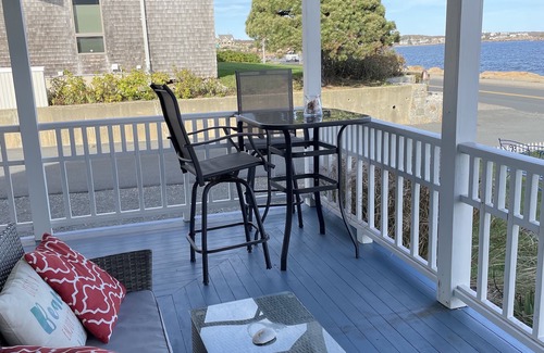 Gloucester Apartment | Rarely Available Ocean Facing Walkable to Good Harbor Beach