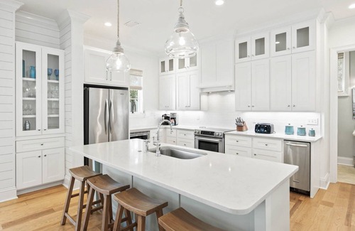 Rosemary Beach House | Rates Reduced for Summer Stays! South Side of 30A in Rosemary! Carriage House! 6 Adult Bikes