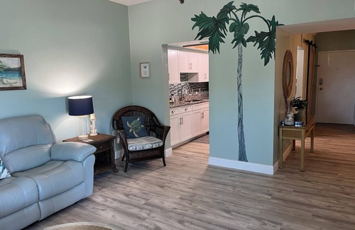 Redington Shores Condo | Ready for a Vacation! Sleepy Sea Turtle 2 BR/2BA Beachfront Condo for Rent!