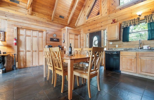 Branson Cedars Cabin | Real Cabin, Vaulted Ceilings, $400 of Daily Tickets, Hot Tub, Near Big Cedar