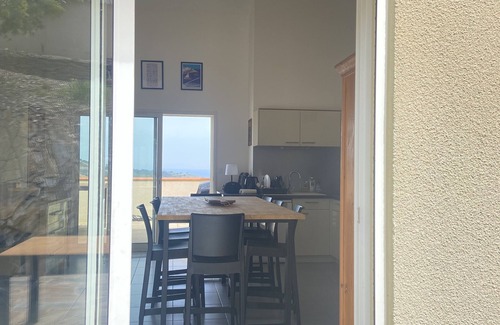 Banyuls-sur-Mer House | Recent air-conditioned house with exceptional sea view.