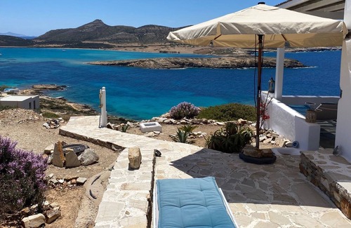 Antiparos House | Recently built, charming, Cyclades type house with panoramic view of the Aegean