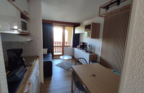 Belle Plagne Apartment | Recently renovated, comfortable apartment at the foot of the ski slopes!