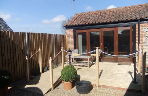 Lessingham House | Recently refurbished barn, close to coast, pet friendly with a secure garden.